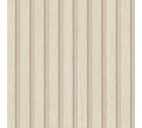 AS Creation Panneaux En Bois Papier Peint Effet 3D Texturé Crème 39109-6