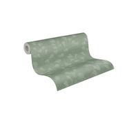Livingwalls Papier peint intissé Nara 387473 – Motif floral vert eucalyptus menthe – 10,05 x 0,53 m