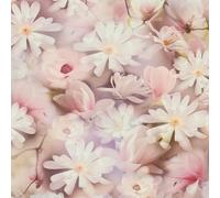 AS Creation PintWalls 387222 Papier peint intissé à fleur 0.53 m x 10.05 m Blanc