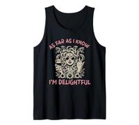 as far as i know i'm lovely Female Medusa Funny Feminist Débardeur