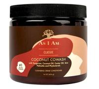 As I Am Classic Coconut CoWash Cleansing Cream for Curly Hair, 454 g