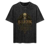 As I Lay Dying Birds Men's T-Shirt Unisex Black Men Tees M