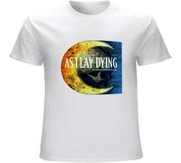 As I Lay Dying Shadows are Security Men's T Shirt Unisex Tee Clothing White S
