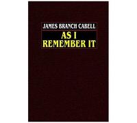 As I Remember It