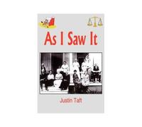 As I Saw It Justin Taft (Auteur)