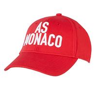 AS MONACO Casquette Officielle Foobtball Club Supporter - Taille réglable Enfant/Ado/Adulte
