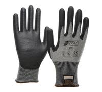 AS NITRAS Gant anti-coupure Taeki5, enduit PU, taille L Quantité:10