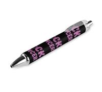 As PIC 1 Stylo à bille rétractable pour homme et femme Motif cancer 0,5 mm