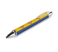 As PIC 3 Stylo à bille rétractable Drapeau de Madère 0,5 mm Pointe moyenne