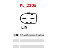 AS-PL A0464 Alternateur pour LAND ROVER,VOLVO