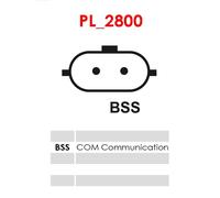 AS-PL A3552S Alternateur pour DACIA,FORD,MERCEDES-BENZ,RENAULT