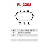 AS-PL A5560S Alternateur pour NISSAN
