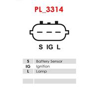 AS-PL A6112 Alternateur