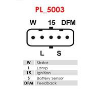 AS-PL ARE0042S Régulateur d'alternateur pour DAF,IVECO,MAN,MAZ,MERCEDES-BENZ,SCA