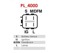 AS-PL ARE4038 Régulateur d'alternateur