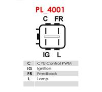 AS-PL ARE5116 Régulateur d'alternateur