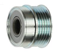 AS-PL Poulie débrayable d'alternateur 77364616 Compatible avec FIAT 500 3 portes 312 Grande Punto 3/5 portes 199 500 C Cabriolet 312 Bravo II 5 portes 198 Doblo II Van/Break 263 500L 351, 352