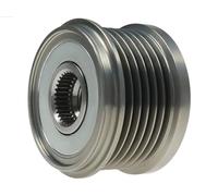 AS-PL Poulie débrayable d'alternateur VP2PSU10A352BA VP2PSU10A352CA Compatible avec FORD Fiesta Mk5 3/5 portes JH1, JD1, JH3, JD3 Fusion Break JU2, JU Fiesta Mk5 Van, MAZDA 2 DY