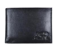 AS Roma 163189, Accessoire de Voyage-Portefeuille Mixte, Noir, 12,5x9,5x2 cm