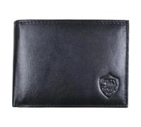 AS Roma 163190, Accessoire de Voyage-Portefeuille Mixte, Noir, 12,5x9,5x2 cm