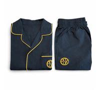 AS Roma As Roma Pyjama Veste & Pantalon Logo Ensemble de Pyjama Unisexe - Adulte, Bleu, XXL