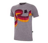 AS Roma Copa T-Shirt Unisexe-Adulte, Gris, XXL