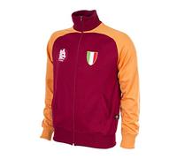 AS Roma Homme 1983 Meisterschafts Retro Fußball mens jackets, Rouge, XXL EU