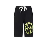 AS Roma Shorts ASR Giallo Fluo Boxer, Nero e, Medium Mixte