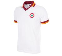 AS Roma T Shirt Manches Courtes L - Noir/Rouge/Blanc