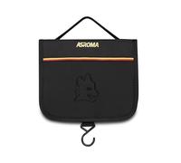 AS Roma Trousse Garçon Seven, Noir, avec Poignée, Voyage et Loisirs, Noir, Moderne