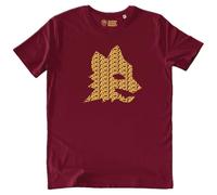 AS Roma Tsk011-bor-m T-Shirt, Rouge, M Mixte