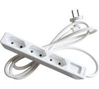 AS Schwabe 11313 Multiprise blanc fiche avec contour 1 pc(s)