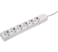 as-Schwabe 11611 as-Schwabe Multiprise 6x 1,4 m blanc