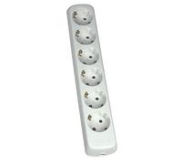 as - Schwabe 11711 Multiprise sans Interrupteur, Blanche, 1 pièce, Blanc