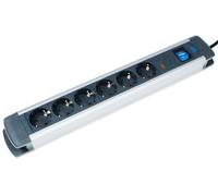as-Schwabe 18366 as-Schwabe ALUX 6-fach Steckdosenleiste 1,5 m schwarz