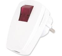 as Schwabe 45034 Fiche de sécurité avec interrupteur 230 V Blanc IP20 (45034)