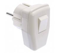 AS Schwabe 45035 Fiche coudée à contact de protection plastique avec