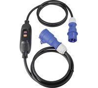 as - Schwabe 45224 Rallonge CEE avec interrupteur intermédiaire de protection des personnes PRCD 30 mA, env. 3 m - Rallonge CEE 230 V/16 A/3 broches avec interrupteur de protection - IP44 - Fabriqué