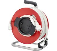 AS Schwabe 46713 Tambour pour ruban lumineux LED CEE: E (A - G) avec connecteur mâle 230 V 15 m blanc naturel 1 pc(s)