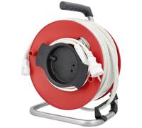 AS Schwabe 46714 Tambour pour ruban lumineux LED CEE: E (A - G) avec connecteur mâle 230 V 25 m blanc naturel 1 pc(s)