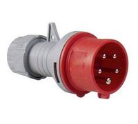 AS Schwabe Fiche d'alimentation CEE 60420 – bornes à vis, 5 broches, 400 V, 16 A, IP44