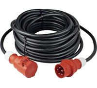 AS Schwabe 60566 alimentation Rallonge 16 A noir 10.00 m H07RN-F 5G 1,5 mm² avec inverseur de phase