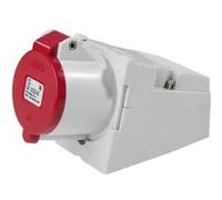 AS Schwabe Prise murale CEE 60578 400 V 16 A 4 pôles IP44 chantier de construction