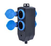 as - Schwabe 60600 Bloc multiprise de dérivation 4 prises sans câble IP20 / Intérieur (Import Allemagne)