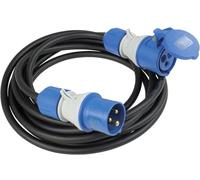 AS Schwabe 61401 alimentation Rallonge noir, bleu 5 m