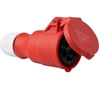 as - Schwabe 61425 MENNEKES Raccord CEE 400 V/16 A avec Couvercle Rabattable Rouge 400 V