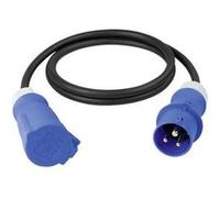 AS Schwabe 61489 alimentation Rallonge noir/bleu 1.5 m Noir G
