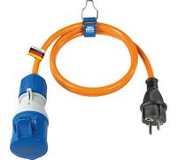 AS Schwabe 62434 Câble adaptateur de courant 16 A Orange 1,5 m (62434)