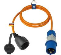 AS Schwabe 62435 Câble adaptateur de courant 16 A Orange 1,5 m (62435)