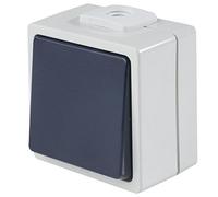 as - Schwabe 62452 BoutonPoussoir IP54 Gris